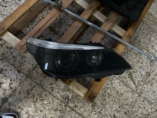 Faros BMW E60 2005 unos bueno y otro para reparar1