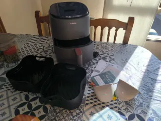 Air fryer Cosori Lite 3.8L Gris + accesorios