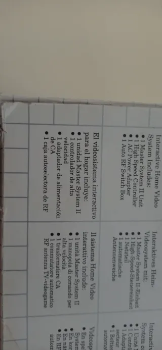 Sega Master System II Mando Jostick RF Controlador