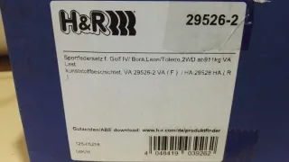 Kit Muelles Suspensión H&R Golf IV