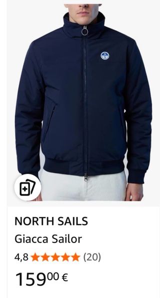 Giubbotto North Sails blu