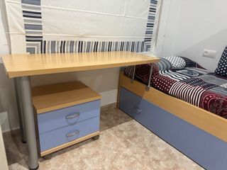 Habitación con 3 camas