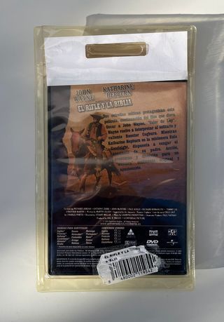 EL RIFLE Y LA BIBLIA PELÍCULA DVD