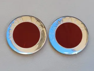 2 Emblemas Alfa Romeo Capó y Maletero