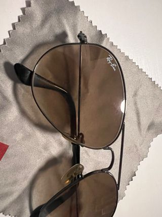 Gafas Ray-Ban Aviator Marrón/plata