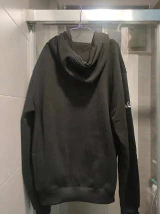 Sudadera Geographical Norway Negra Talla XL