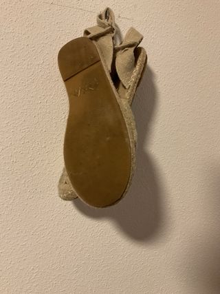 Alpargatas niña talla 37-38
