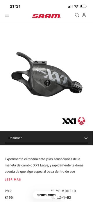 Mandos Cambio Shimano/Sram 12v Nuevos desde 10€