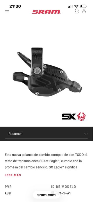Mandos Cambio Shimano/Sram 12v Nuevos desde 10€