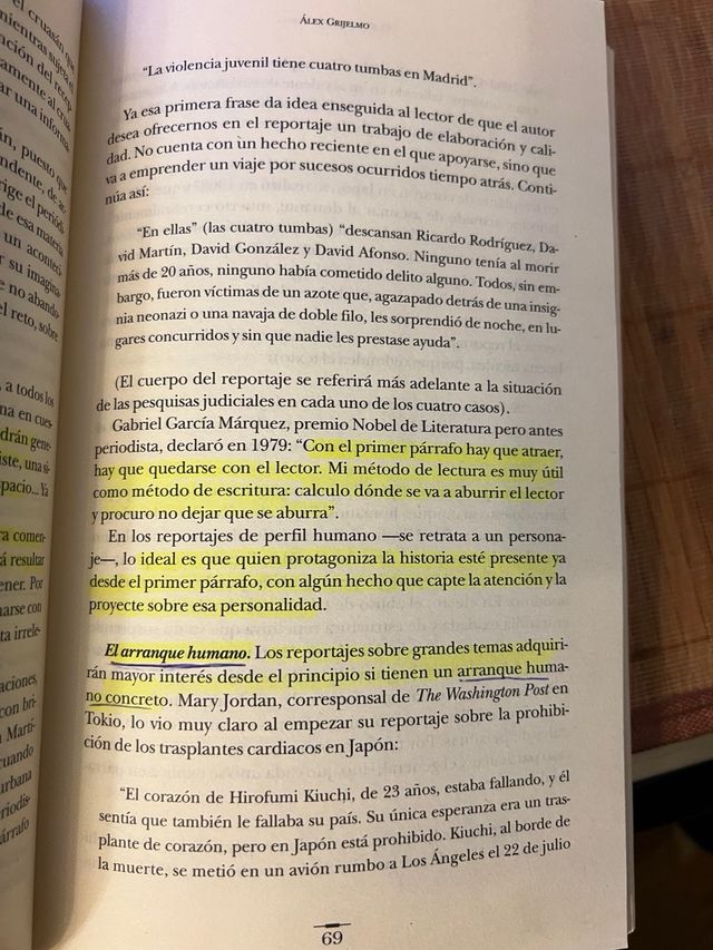 EL ESTILO DEL PERIODISTA - PENSAMIENTO