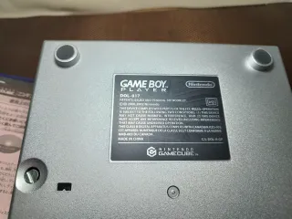 Nintendo Game Boy Player Plata Completo