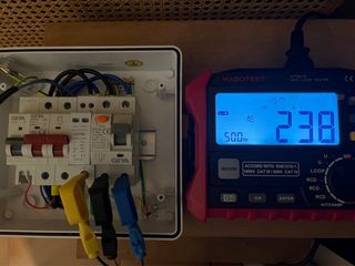 Cuadro de protecciones para cargador coche elecelé