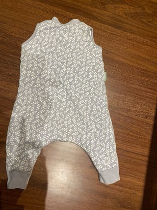 Saco pijama Molis&co hojas gris