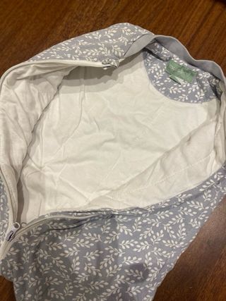 Saco pijama Molis&co hojas gris