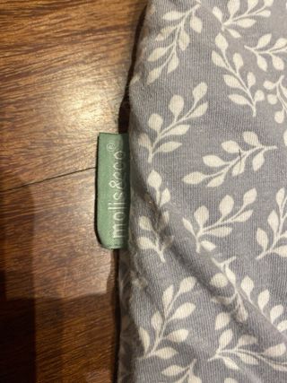 Saco pijama Molis&co hojas gris