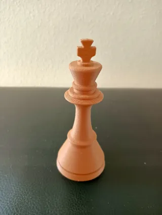 Piezas de ajedrez de colores