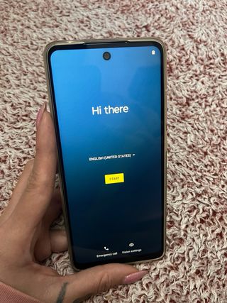 Móvil Motorola Negro/Azul