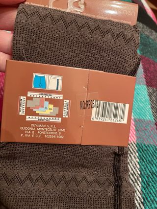 Collant 280D fantasia marrone- Oemen