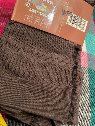 Collant 280D fantasia marrone- Oemen