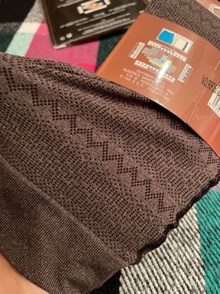 Collant 280D fantasia marrone- Oemen