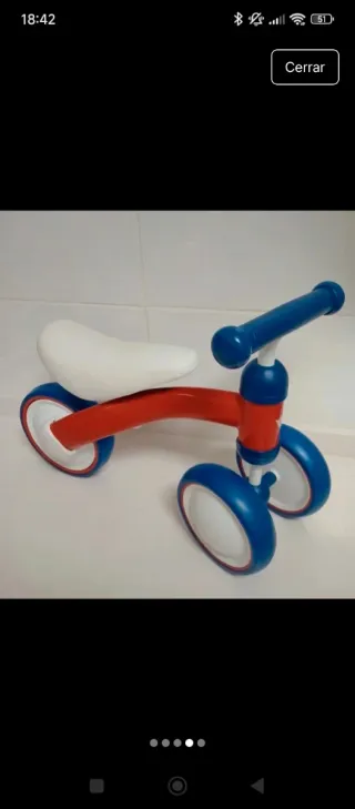 Bicicleta de aprendizaje Peradix