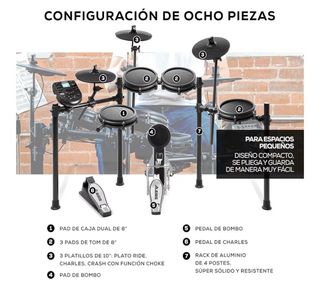 Batería Electrónica Alesis Nitro Mesh Kit