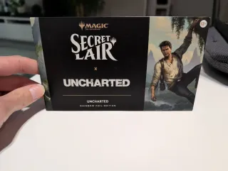 Magic Secret Lair x Uncharted Rainbow Foil