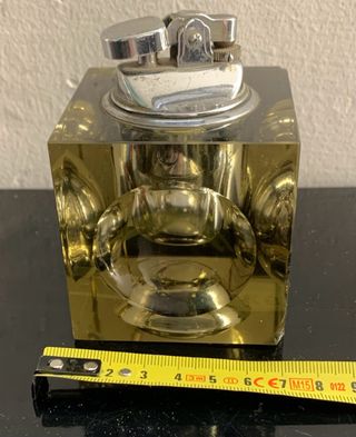 Encendedor Cristal Penguin Vintage Años 60