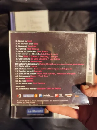 Lote 6 CDs La Marató TV3
