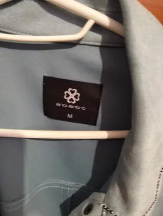 Camisa Encuentro ante azul Talla M