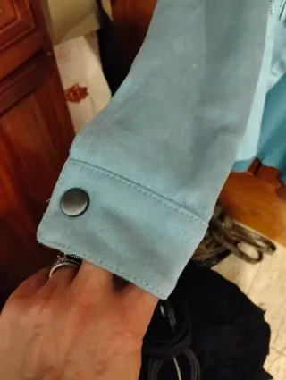 Camisa Encuentro ante azul Talla M