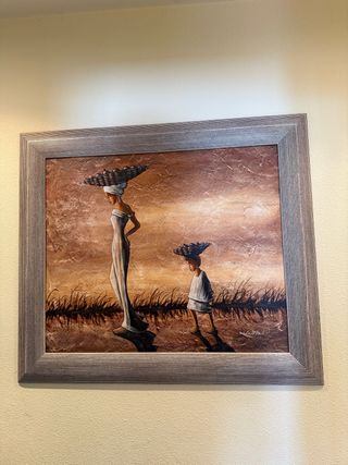 Pintura al óleo 53x63 cm