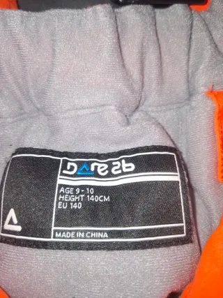 Pantalón esquí niño Dare2b Outmove Talla 9-10 años
