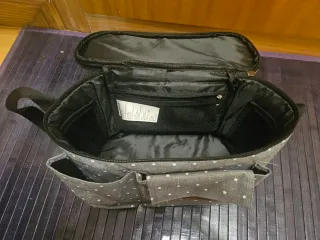 Bolso organizador silla paseo estrellas gris