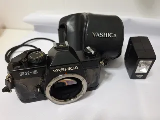 Cámara Reflex analogica Yashica FX-3 Negra