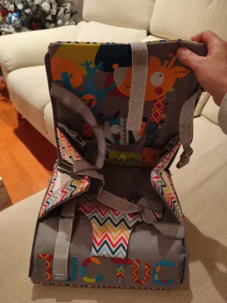 Trona portátil Tuc Tuc viaje sin usar