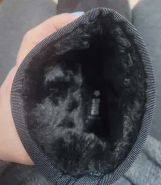 Botines DNG plataforma negros