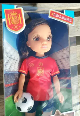 2 Nancy Selección Española Fútbol Muñecas