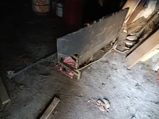 Banco de matanza de madera