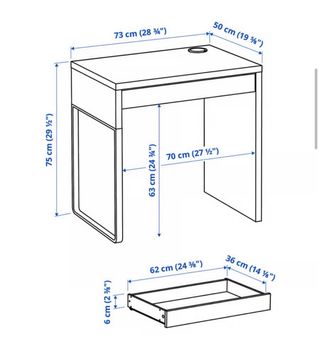 Escritorio Blanco Ikea
