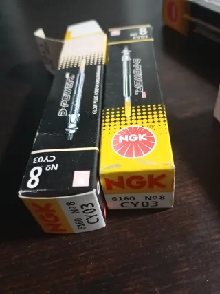 4 Calentadores NGK CY03 Opel 1.7