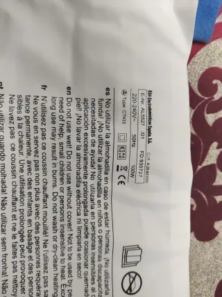 Almohada eléctrica Ufesa AL5527