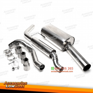 Sistema de escape TA Technix de acero inoxidable