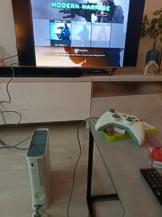 Xbox 360 Blanca Completa