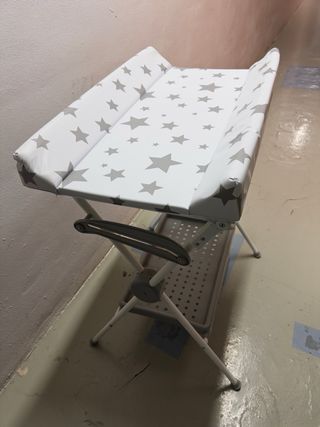Bañera Cambiador Bebe Plastimyr Plegable