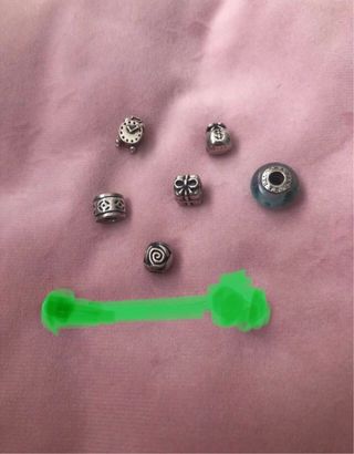 6 Charms Plata PANDORA