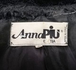 Cappotto vintage Anna Piu con ecopelliccia