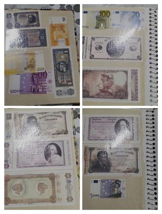 Colección de billetes españoles