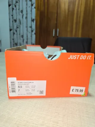 Zapatillas Nike Structure 26 Hombre Rosa/Blanco