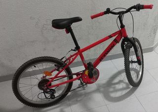 Bicicleta Btwin Racing Boy 320 color rojo
